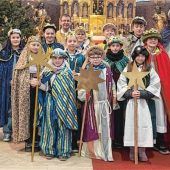 Sternsinger in den Pfarreien Kraiburg, Ensdorf und Frauendorf unterwegs
