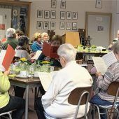 Schwungvolles Volksliedersingen im Seniorentreff