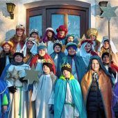 18 Sternsinger unterwegs in Grünthal
