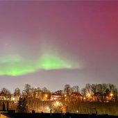 Polarlichter über Mühldorf
