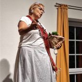 Besuch einer Schönheitskönigin