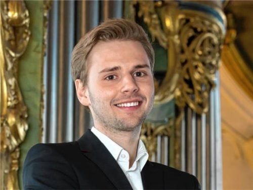 Aaron Voderholzer kommt zum Orgelmittwoch in die Pfarrkirche Wiederkunft Christi. Foto re