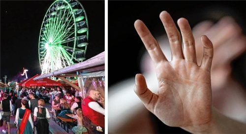 Am Volksfest Mühldorf griff ein Mann eine Frau an und verletzte sie. Das Geschehen wurde vor dem Amtsgericht Mühldorf noch einmal aufgerollt.Fotos  dpa