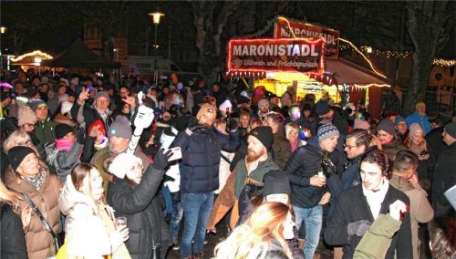 Ausgelassene Stimmung herrschte bei der Vorsilvesterparty in Kolbermoor.