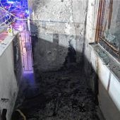Balkonbrand sorgt für unruhigen Jahreswechsel bei Feuerwehr und Hausbewohnern