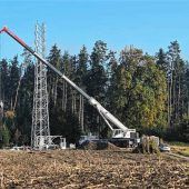 Evenhausens Funkmast liefert noch kein Netz