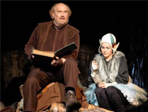 Das bairische Holzmandl und der norddeutsche Troll führen durch die Handlung. Foto Schariwari