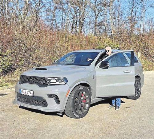 Das Biest aus der Hölle: Der Dodge Durango SRT Hellcat hat 719 PS und ist bis zu 290 km/h schnell. Foto PFAU