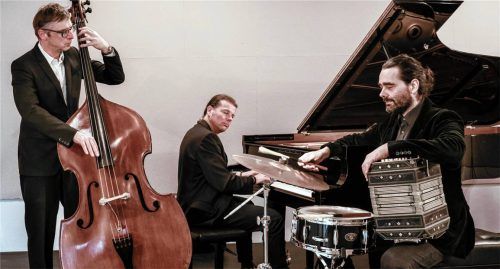 Das Facundo Barreyra Trio spielt in Waldkraiburg.Foto Lisa Franz