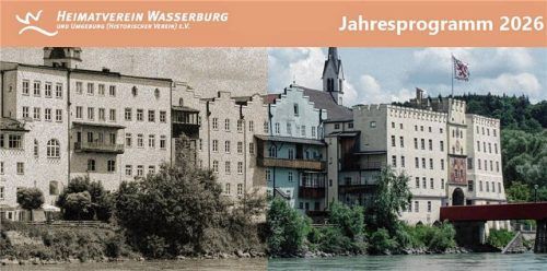 Das Jahresprogramm des Heimatvereins Wasserburg. Foto RE