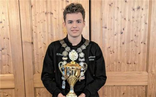 Der 17-jährige Kilian Wimmer ist einer der besten Jungschützen des Schützenvereins Hofthambach. Foto Mann