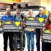 Firma Scherer spendet 25.000 Euro für guten Zweck