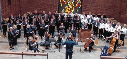 Der Projektchor des Pfarrverbandes wird zusammen mit der Chorgemeinschaft Burghausen zu hören sein. Foto re