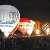 Bunter Abendhimmel in Inzell