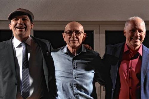 Die drei vom Jazz-Trio: (von links) Tizian Jost, Rudi Engel und Michael Keul. Foto Bovers