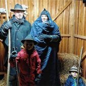 Waldweihnacht in Ecksberg gefeiert