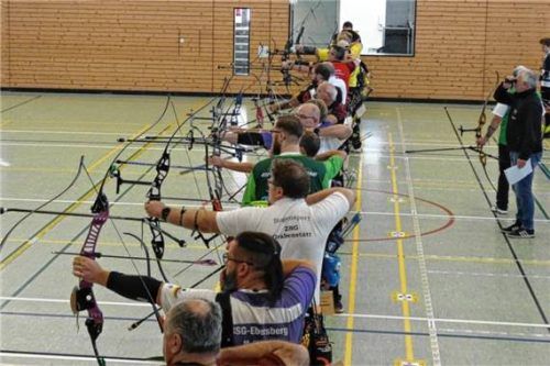 Die Grabenstätter Bogenschützen wollen in der kommenden Saison den Aufstieg anvisieren.Foto re