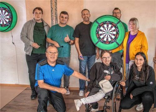 Die neue Darts-Sparte des TSV Hohenthann-Beyharting.