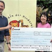 Spende für Kinderklinik