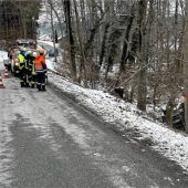 Unfallauto bei Ramerberg durch Zufall entdeckt