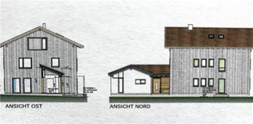 Ein Bauwerber möchte in der Buchenstraße das bestehende Wohngebäude energetisch sanieren, umbauen und aufstocken. Der Bauausschuss bejahte die Planungen.  Dachs