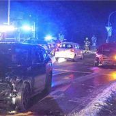 Drei Leichtverletzte bei Kreuzungsunfall