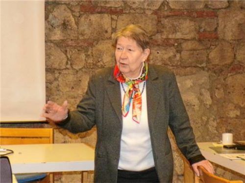 Ein Urgestein der Awo Mühldorf: Klara Maria Seeberger. Heuer will sie ihr Amt abgeben. Foto rath