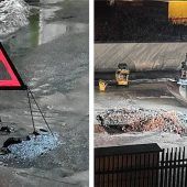 Nach Rohrbruch: Straße soll saniert werden