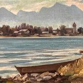 Verkaufsausstellung mit Bildern von Franz Seebauer