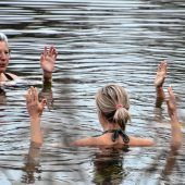 Eisbaden ist voll im Trend