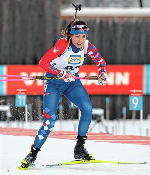 Erster Weltcup-Auftritt in der Heimat: Iva Moric startet für Kroatien.Foto Hans Weitz