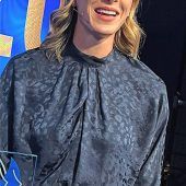 Sie stiehlt dem Kanzler die Show