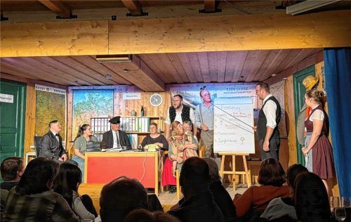 Für viel Witz und Heiterkeit sorgen die Stefanskirchner Theaterspieler. Foto Stettner