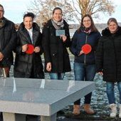 Tischtennisplatten fürs Strandbad