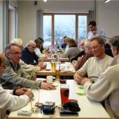 Großer Andrang beim gemeinsamen Karteln