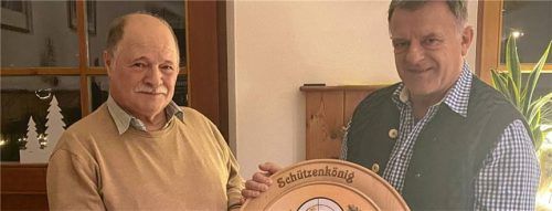 Hans Ketterle (links) und Michael Wimmer. Foto meindl