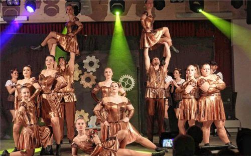 Hoch hinaus: die Stadtgarde Wasserburg.