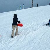 8.000 Kubikmeter Maschinenschnee