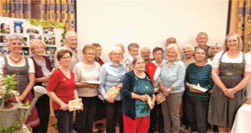 Im Mai fanden die Ehrungen verdienter Vereinsmitglieder des Gartenbauvereins statt.