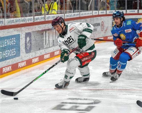 Joel Keussen ist aus der Starbulls-Verteidigung nicht mehr wegzudenken. Am kommenden Wochenende wird der erfahrene Rechtsschütze aber vermutlich fehlen.Foto Imago
