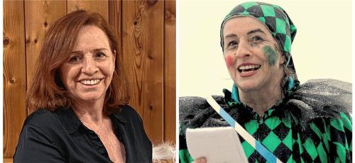 Karin Lipp war vor sieben Jahren erstmals Oberkasperl bei den Haager Schäfflern. Fotos Meindl/Bauer