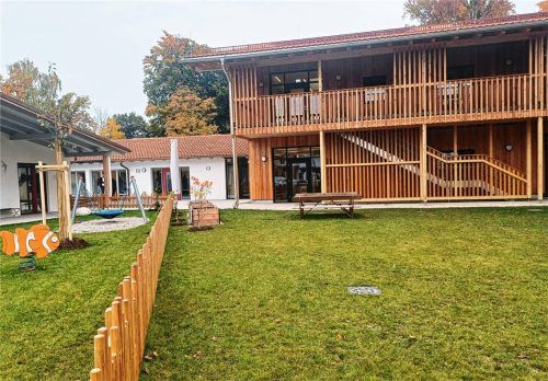 Kindergarten und Kinderkrippe am Zellerpark in Übersee sind von der neuen Gebührenordnung betroffen. Foto Giesen