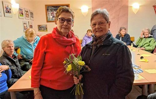 Maria Rummel (links) und Monika Wagner. Foto re