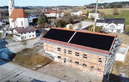 Nach neuesten Standards gebaut: der Neubau in der Ortsmitte.