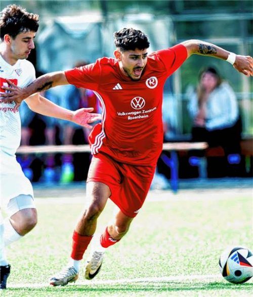 Offensivakteur Eren Emirgan hat bei 1860 Rosenheim nur ein kurzes Gastspiel gegeben.Foto Hans-Jürgen Ziegler