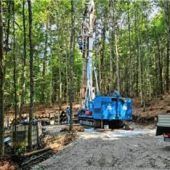 Probebohrung für Trinkwasser