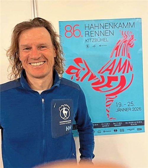 Rennleiter auf der „Streif“: Mario Mittermayer-Weinhandl, der in Aschau im Chiemgau lebt.Foto Christine Leuthe