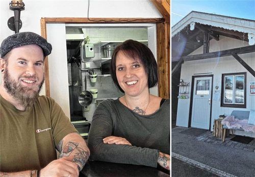 Seppi und Carina Ober sind die neuen Gesichter hinter der „SeeOim“ mit Minigolf-Anlage am Obinger See. Fotos Birkhof