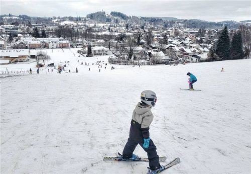 Ski-Vergnügen am Eglwieser. Foto Hötzelsperger