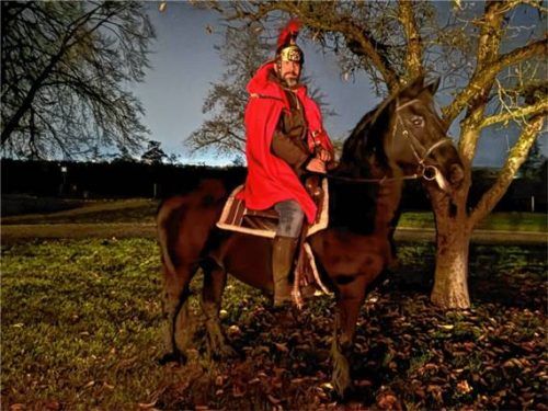 Stimmungsvolle Aufnahme vom St. Martin. Foto Andrea Kreipl